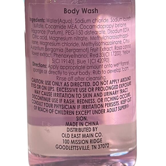 Studio Selection Pink Chamomile Body Wash Shower Gel Liquid Soap 10.1 fl oz - Picture 3 of 4